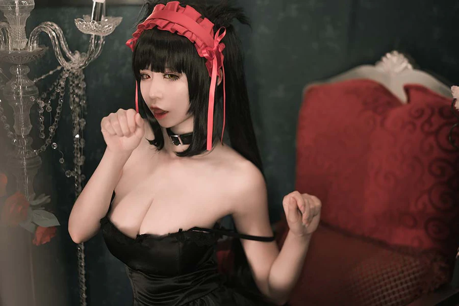 爱老师_PhD – 狂三 猫咪内衣 Cosplay-第2张
