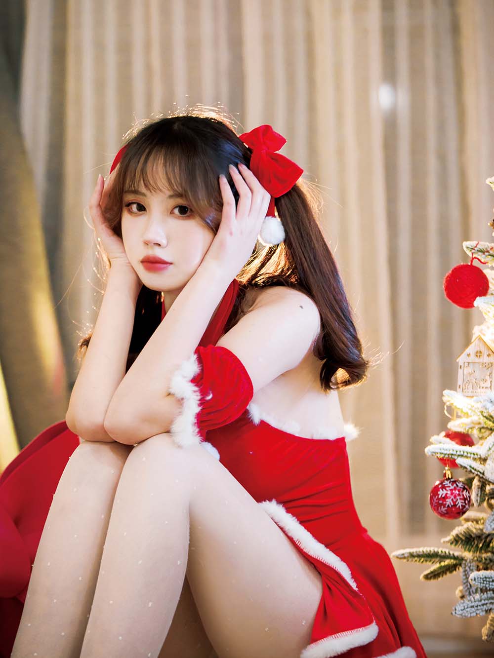 念雪ww – 玫瑰礼物 Cosplay-第2张