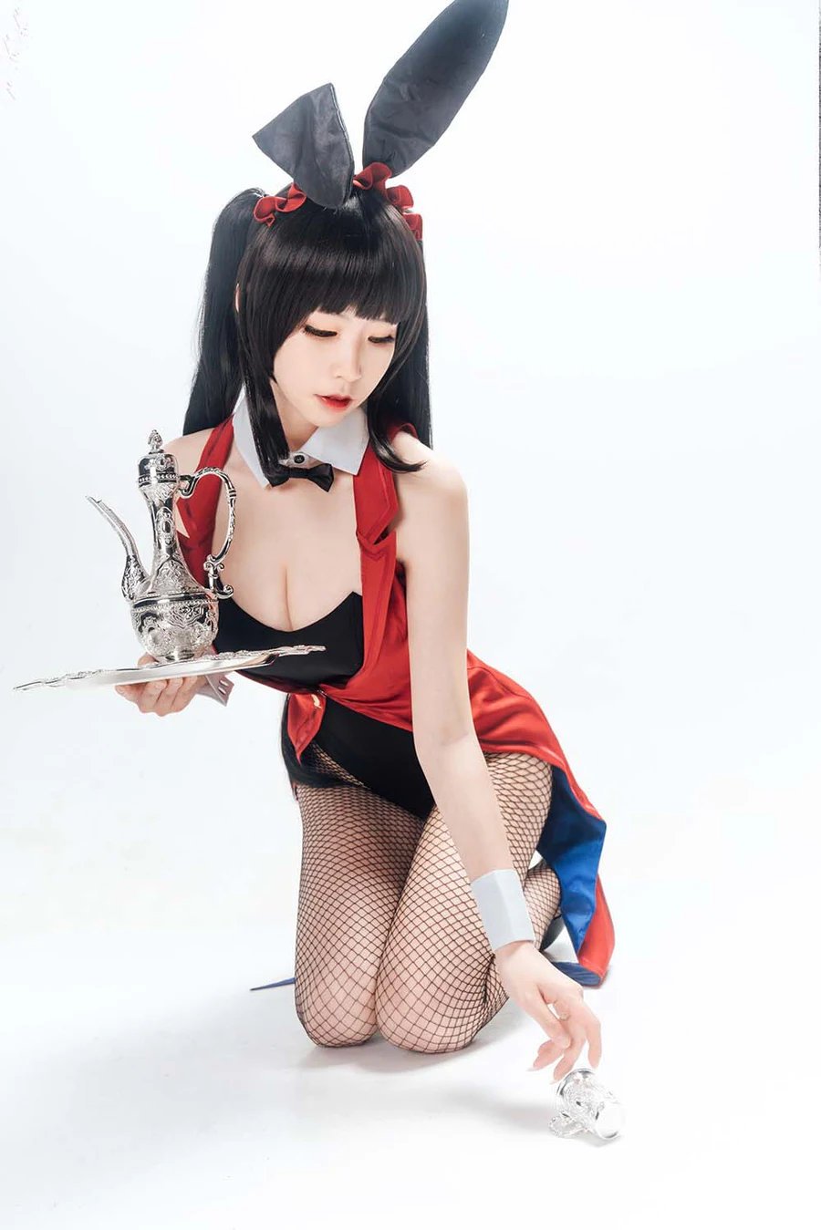 爱老师_PhD – 狂三 兔女郎 Cosplay-第1张