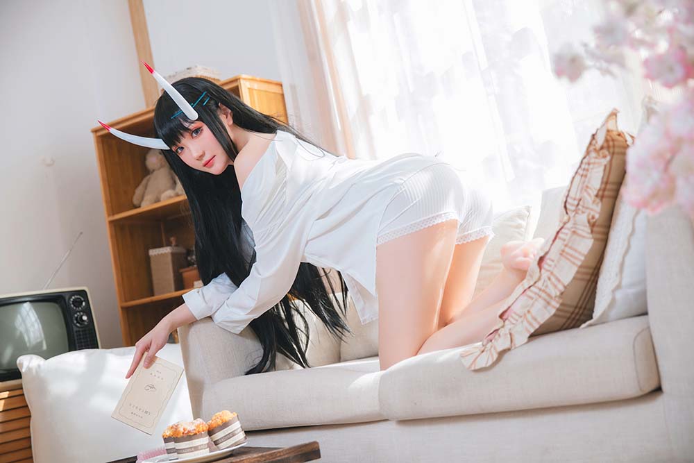 瓜希酱 – 能代衬衣 Cosplay-第2张