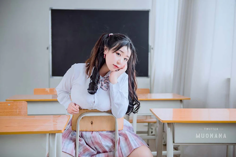 穆零Mu0 – 老师学生 Cosplay-第1张