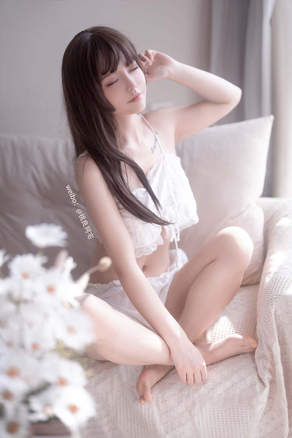 桃良阿宅 – 桃良吊带 Cosplay-第1张