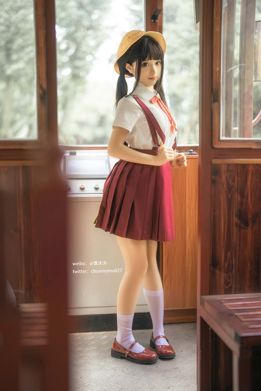 蠢沫沫 – 红火车 Cosplay-第2张