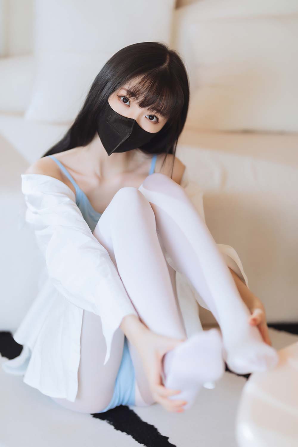 许岚(叁月life) – 蓝色芭蕾 Cosplay-第2张