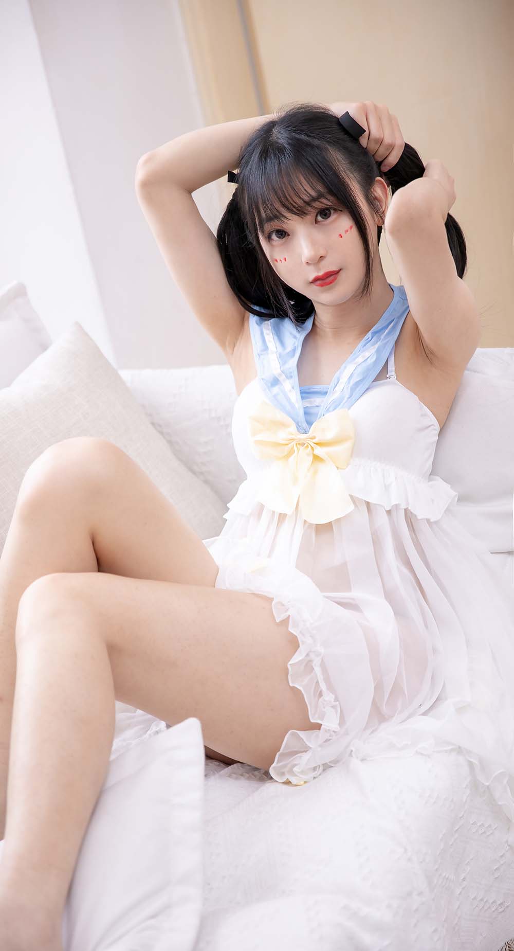 豪歌 – 生日水手服 Cosplay-第2张