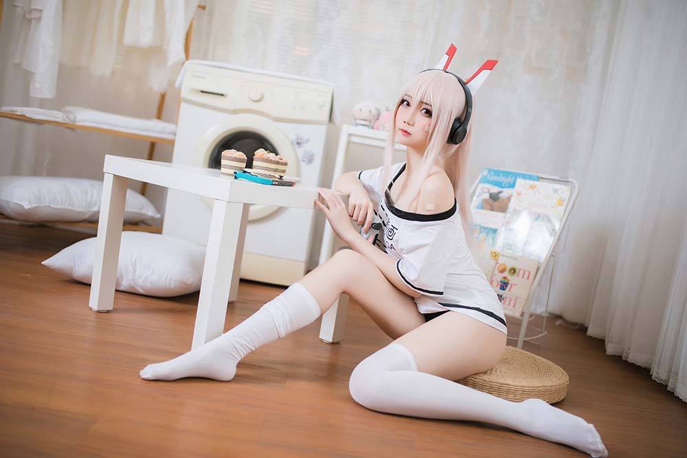 焖焖碳 – 绫波 宅版本 Cosplay-第1张