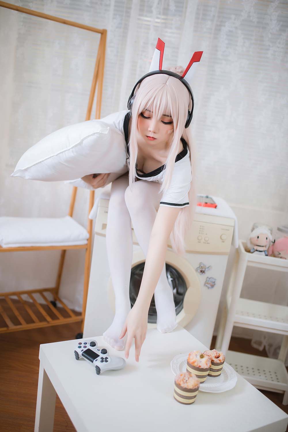 焖焖碳 – 绫波 宅版本 Cosplay-第2张