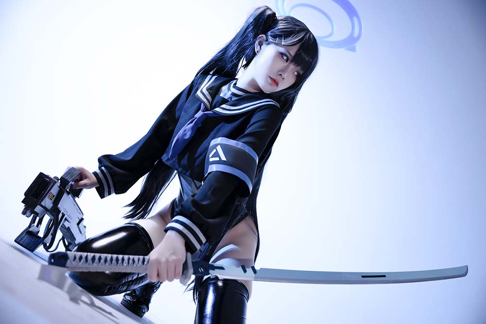 G44不会受伤 – 碧蓝档案 猫塚响 Cosplay-第2张