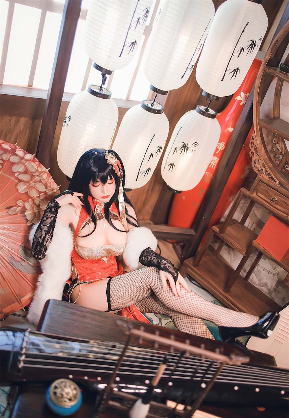Coser衣衣 – 碧蓝航线 大凤旗袍 Cosplay-第1张
