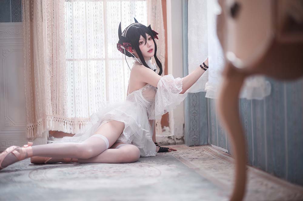 阿包也是兔娘 – 明日方舟 伊内斯芭蕾 Cosplay-第2张