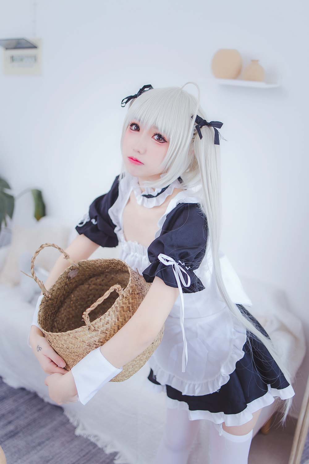Coser衣衣 – 穹妹女仆 Cosplay-第1张