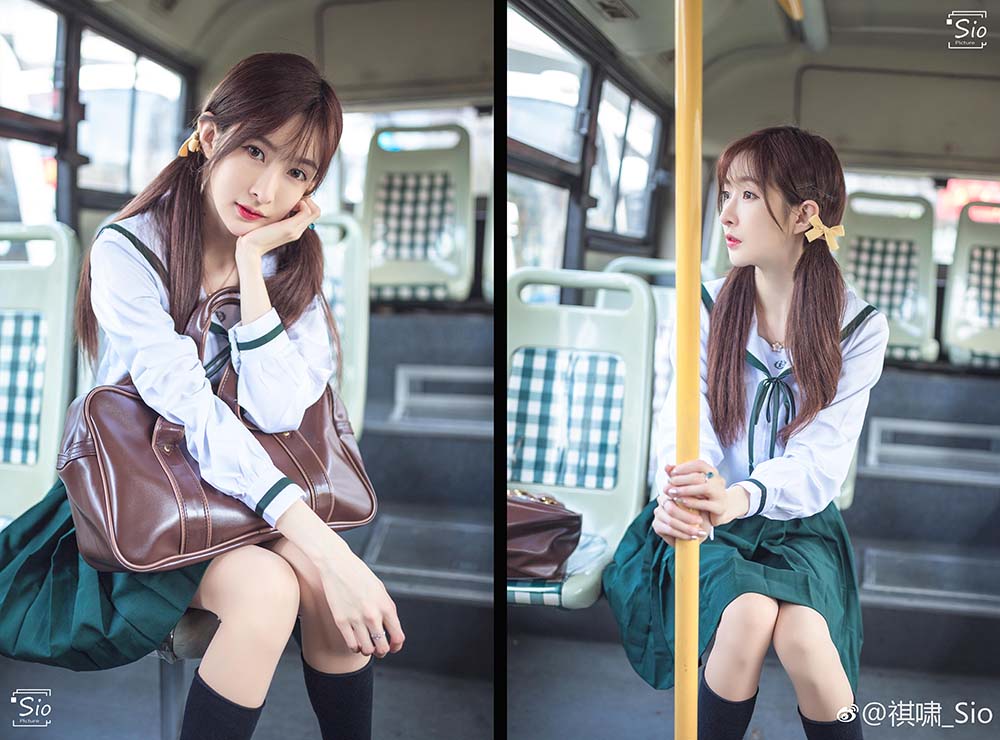 王羽衫 – JK大巴 Cosplay-第1张