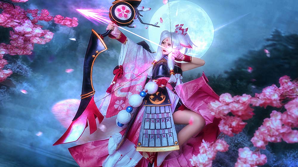 北之北 – 阴阳师 白狼 Cosplay-第2张