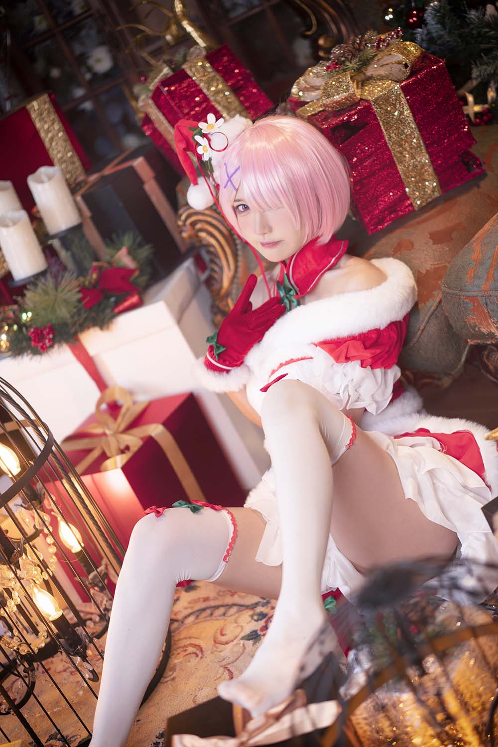阿包也是兔娘 – 拉姆 Cosplay-第1张