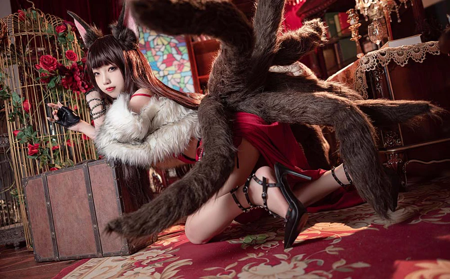 狐玖玖 – 碧蓝航线 赤城 Cosplay-第2张