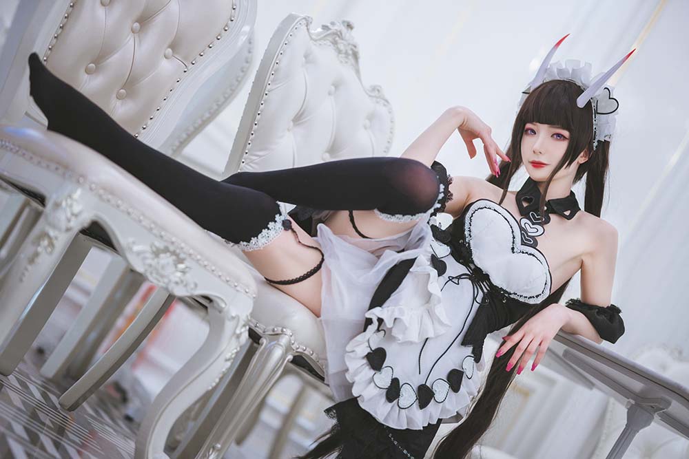 封疆疆v – 能代女仆 Cosplay-第1张