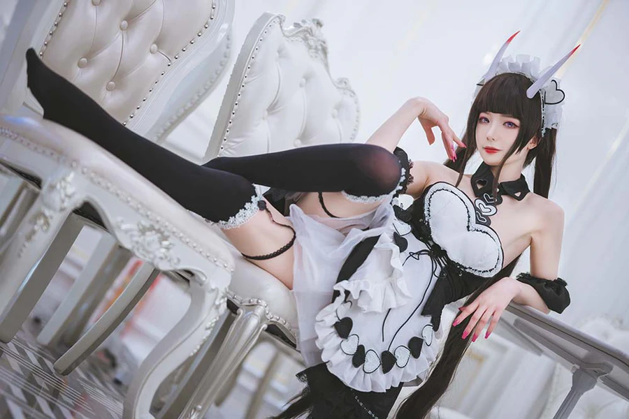 封疆疆v – 能代女仆 Cosplay-第1张