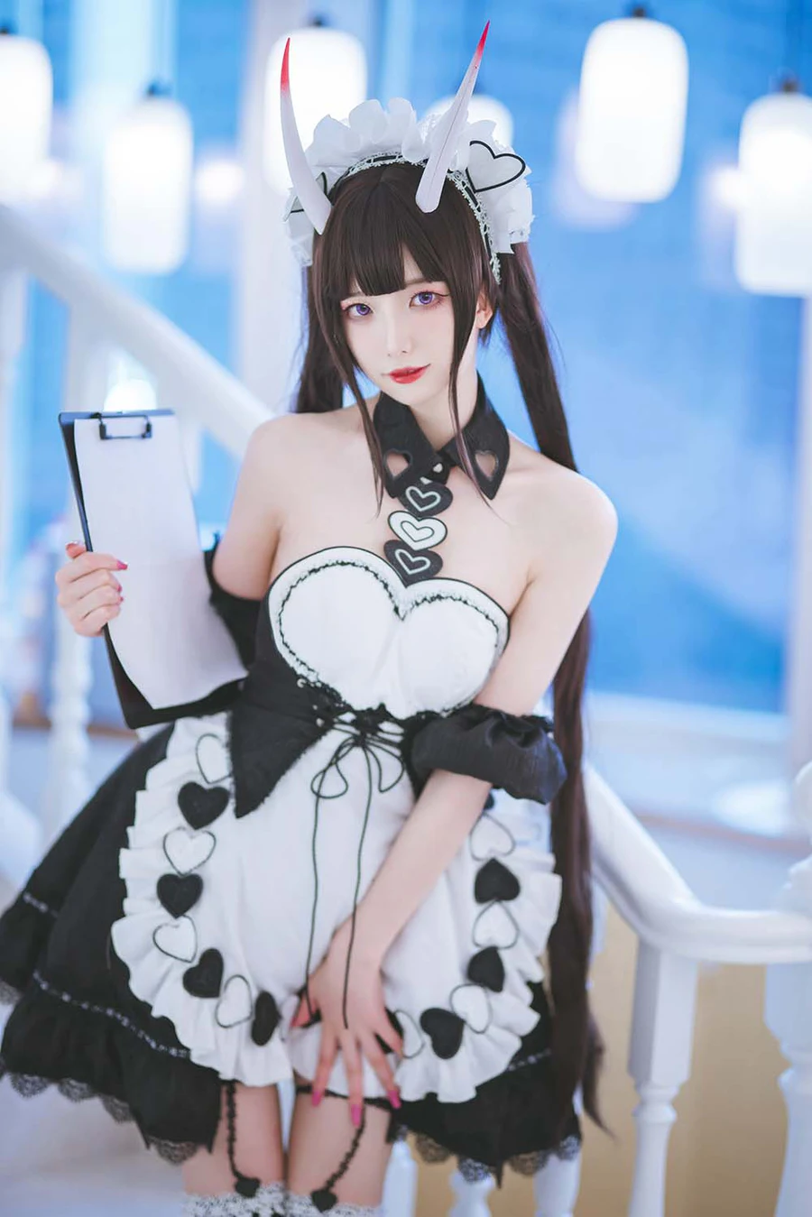 封疆疆v – 能代女仆 Cosplay-第2张