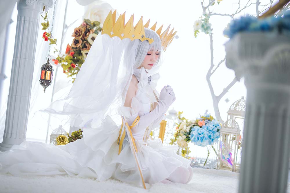 焖焖碳 – 鸢一折纸灵衣 Cosplay-第1张