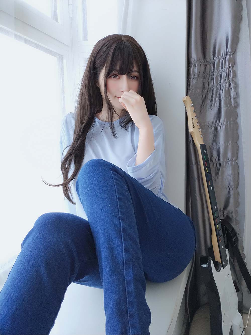 白银 – 镜子里的姐姐 Cosplay-第2张