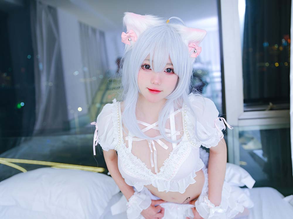 咬一口兔娘 – 粉欲私房 Cosplay-第1张