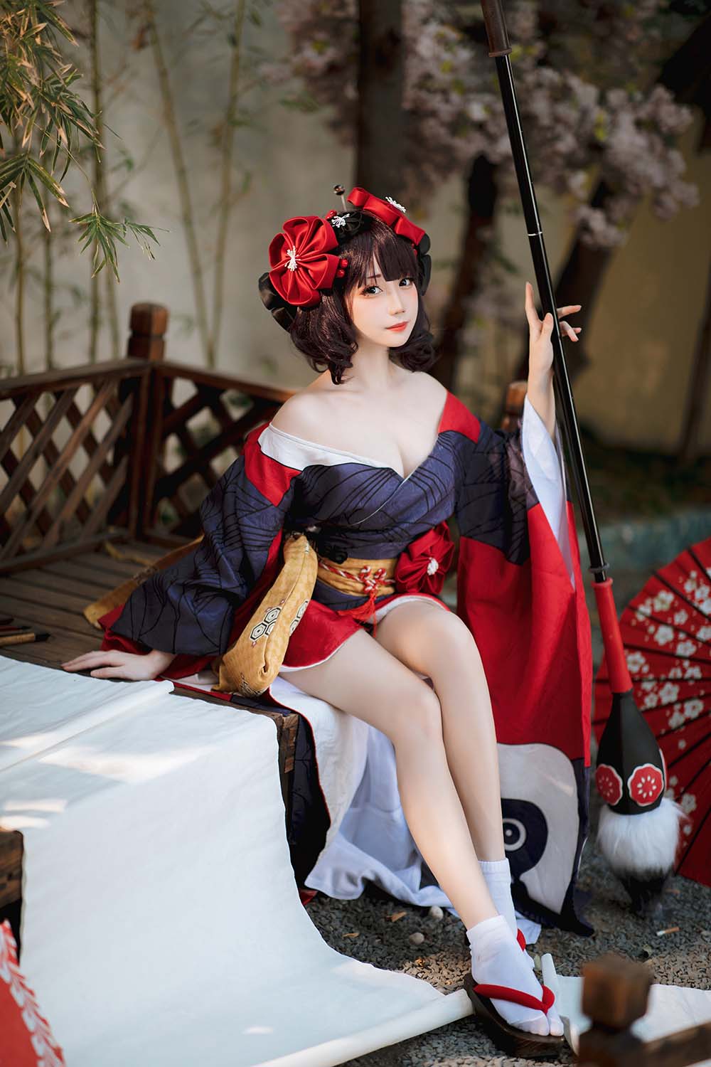 焖焖碳 – 葛饰阿荣 Cosplay-第1张
