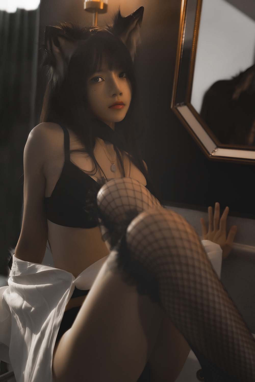 桜桃喵 – 狼来了02 Cosplay-第2张