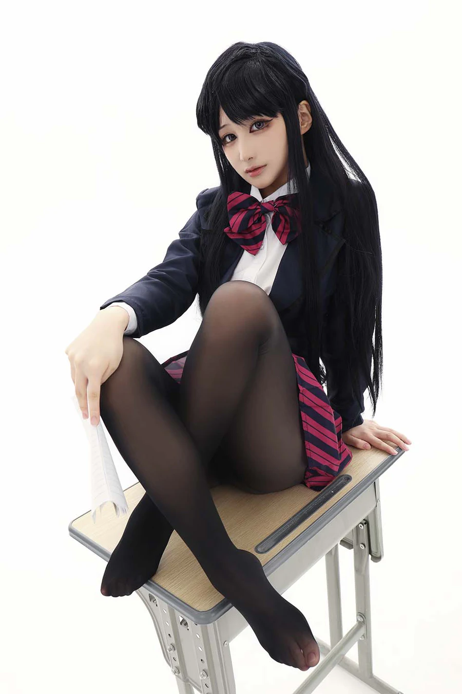 幼愛youmeko – 古见硝子 Cosplay-第1张