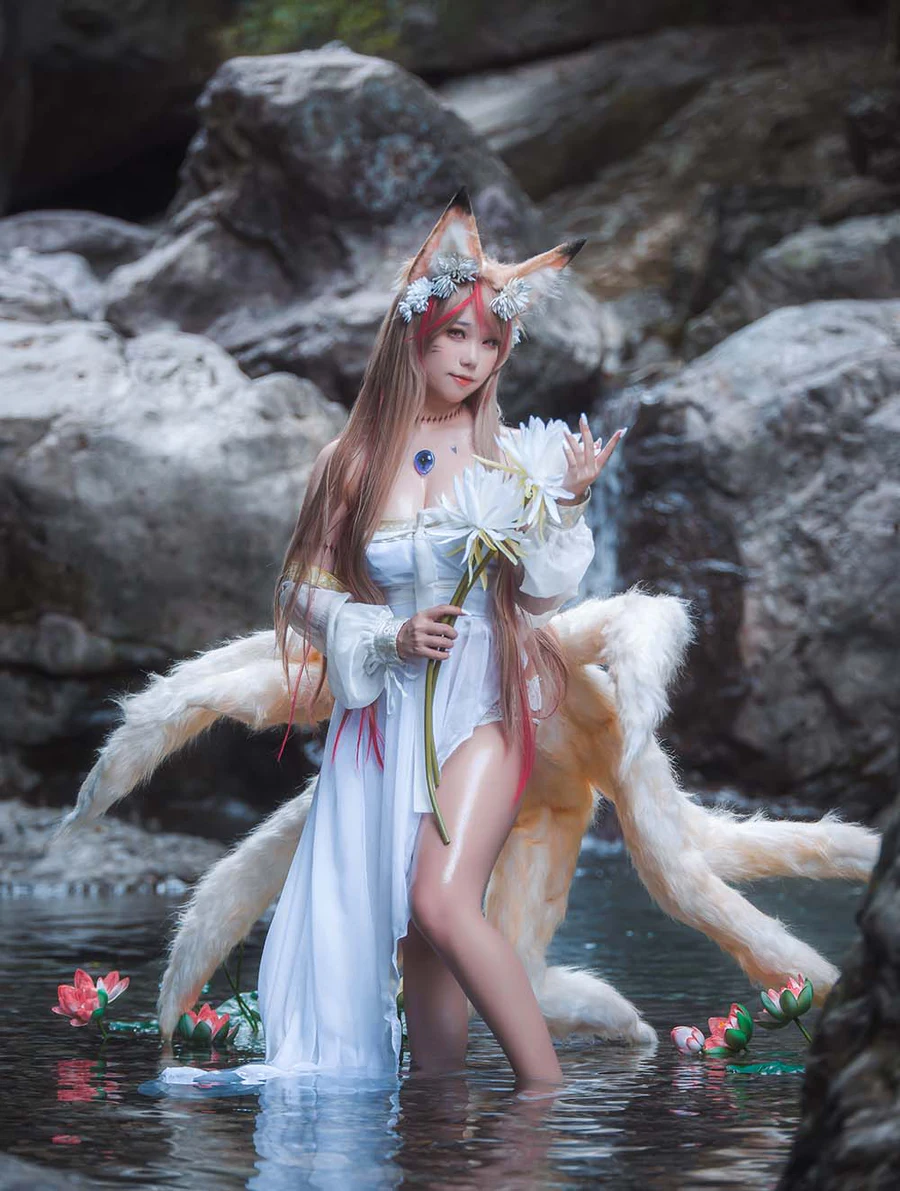 一北亦北 – 天命之子 玉藻前原皮 Cosplay-第1张