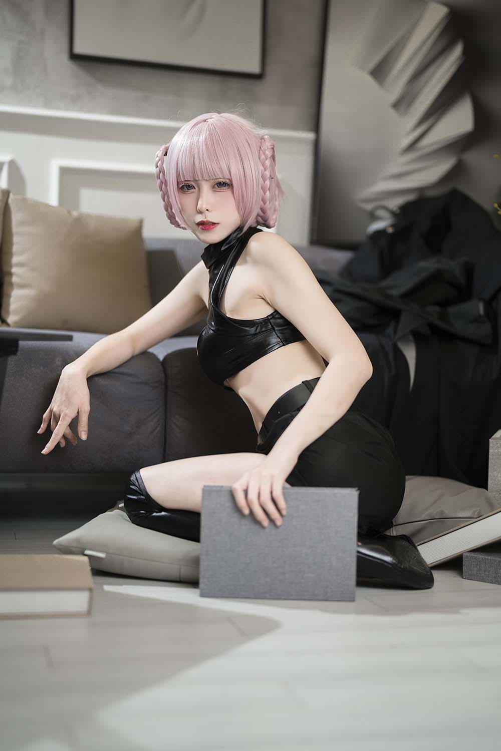 樱岛嗷一 – 七草荠原皮+女仆 Cosplay-第2张