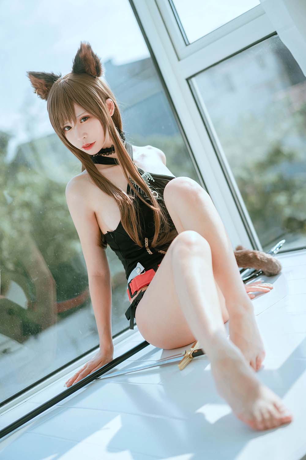 爱老师_PhD – 明日方舟 天火 Cosplay-第1张