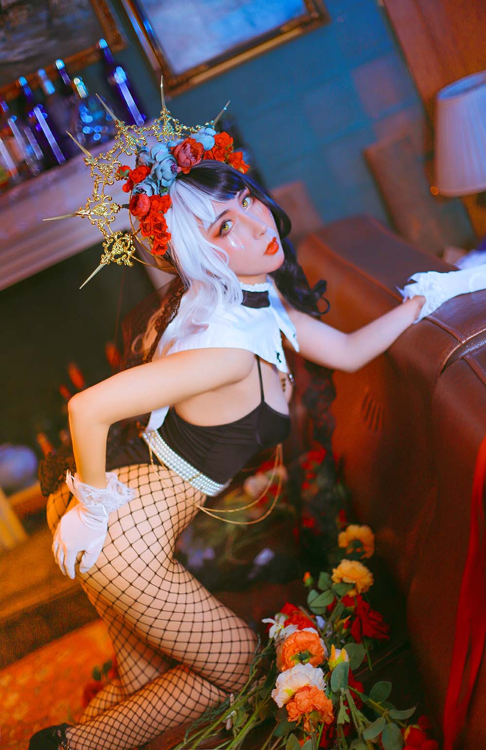 云溪溪 – 奶桃 修女 Cosplay-第1张