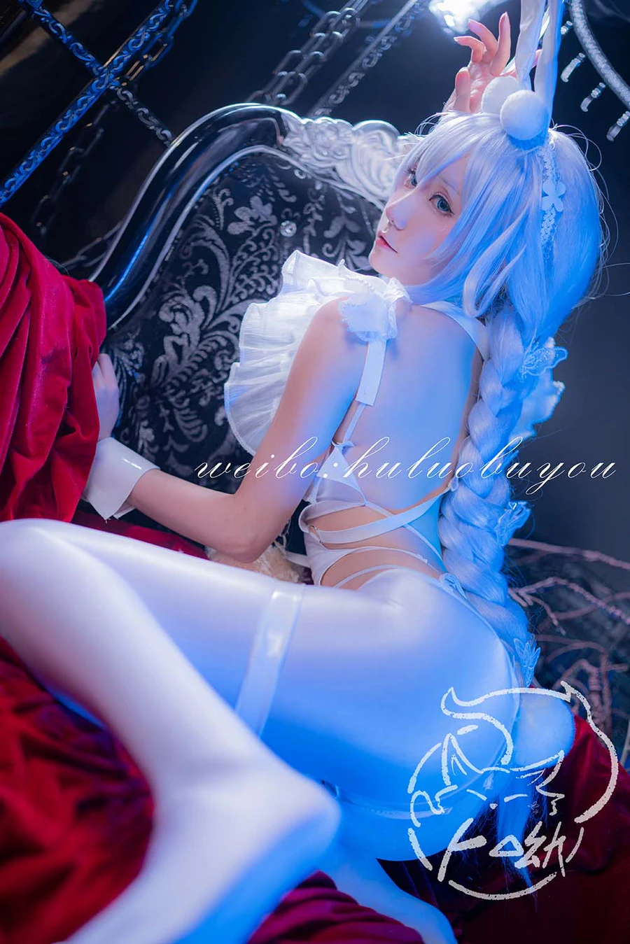卜呦Mikon – 舰长 恶毒 Cosplay-第1张