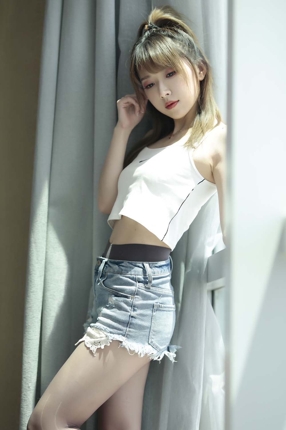 小女巫露娜 – 牛仔小裤裤 Cosplay-第2张