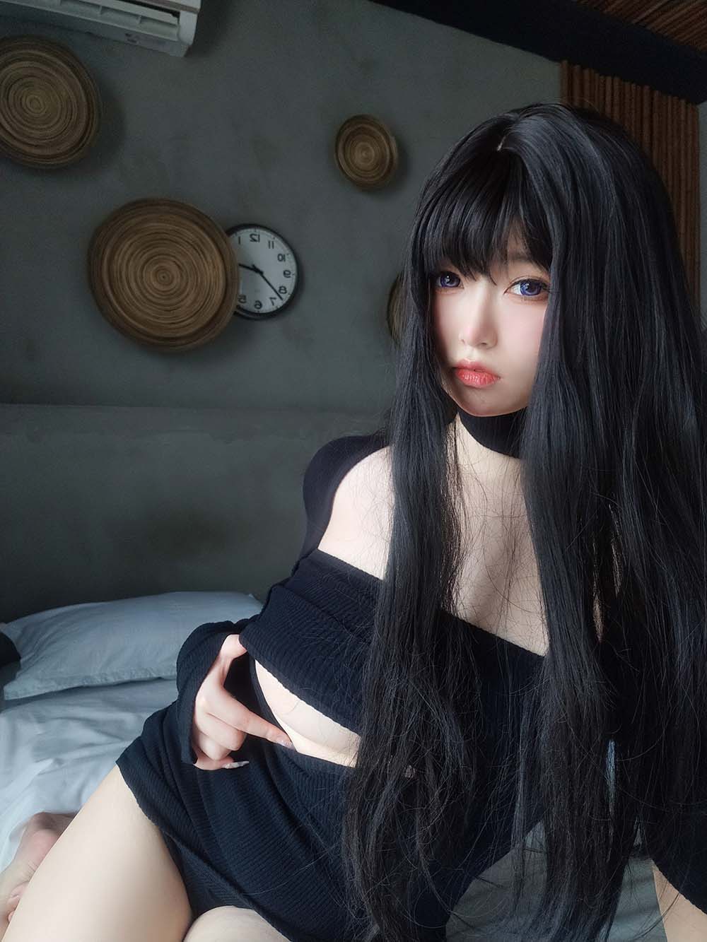 女主K – 害羞的妹妹 Cosplay-第2张