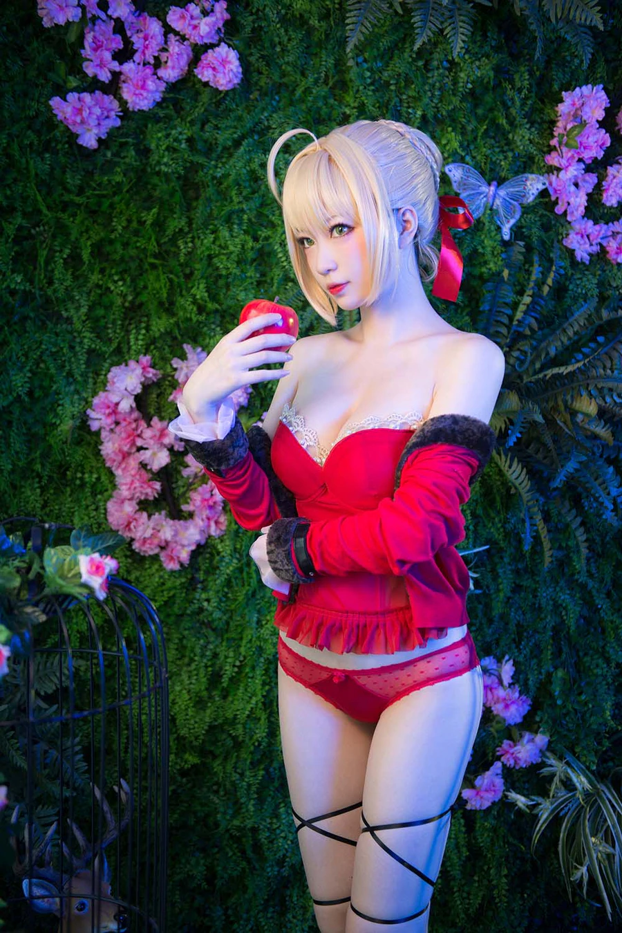 妖少you1 – 尼禄不夜蔷薇 Cosplay-第2张