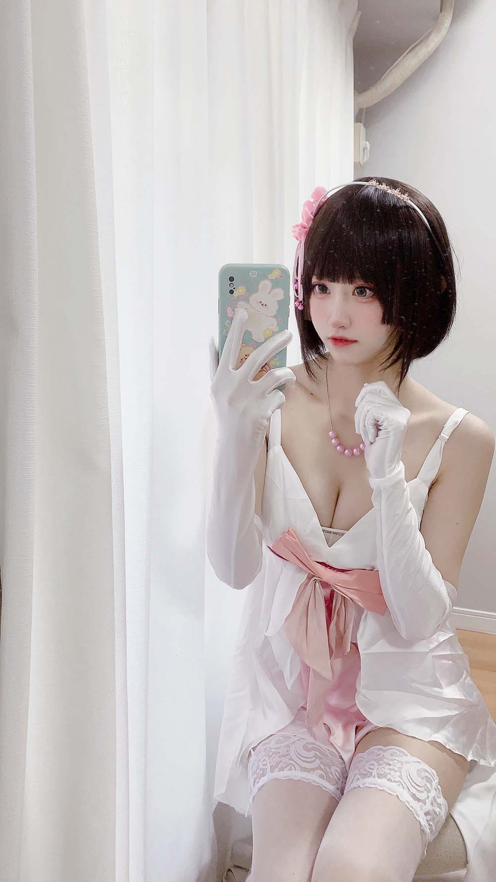 千阳(ちよ) – 加藤惠礼服cos Cosplay-第1张