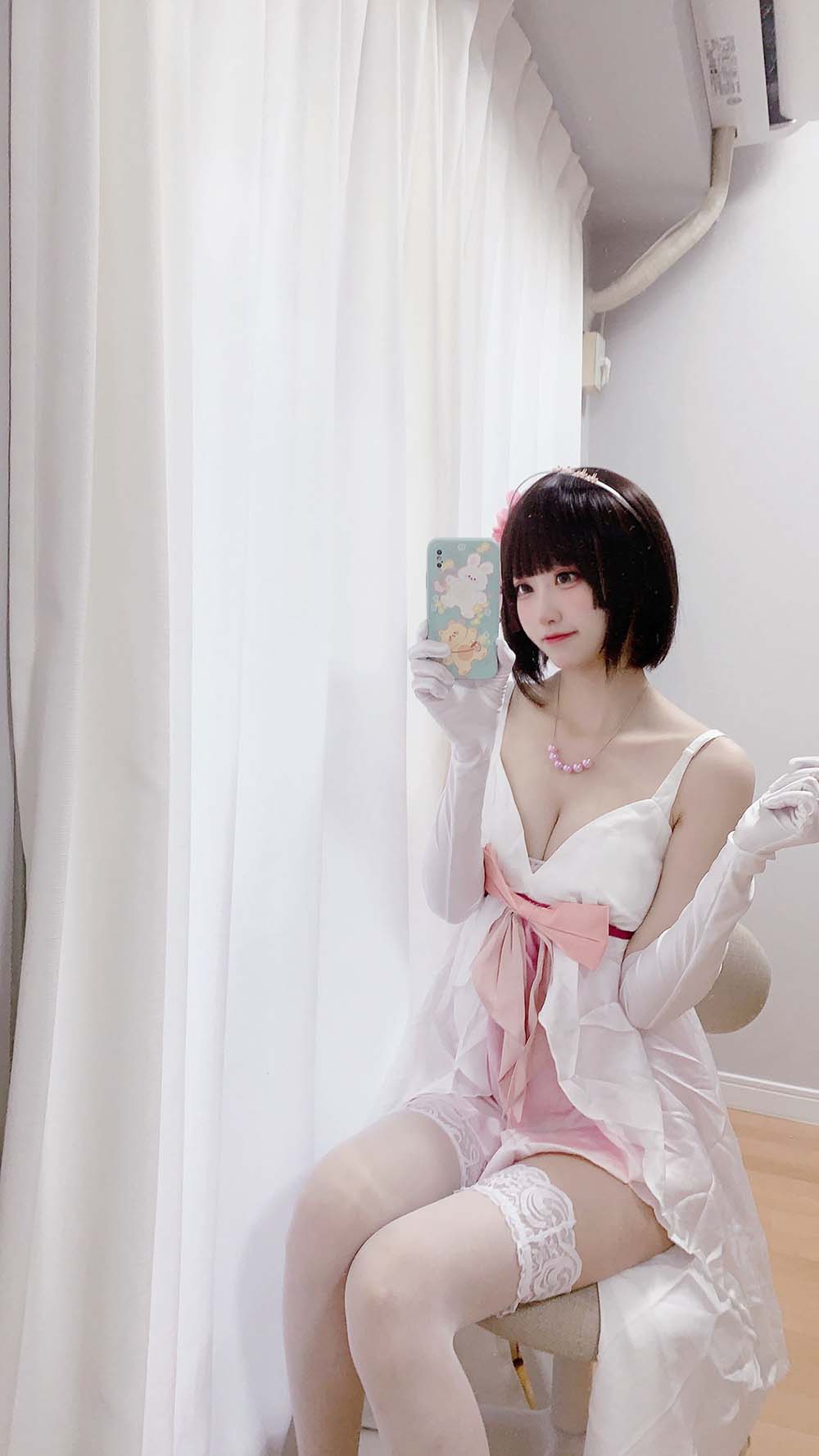 千阳(ちよ) – 加藤惠礼服cos Cosplay-第2张