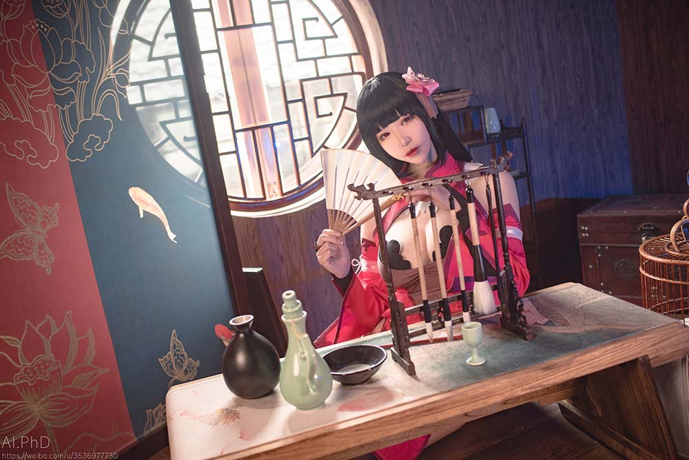 爱老师_PhD – 蛇喰梦子 Cosplay-第2张