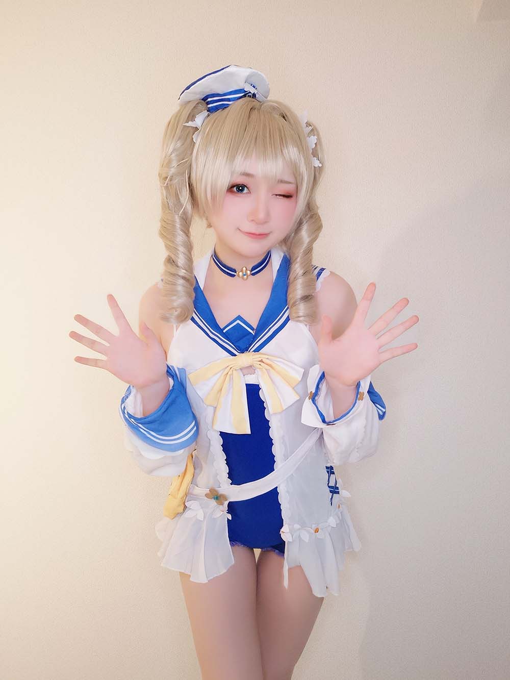 Yuki亭 – バーバラちゃん水着 (原神) Cosplay-第1张