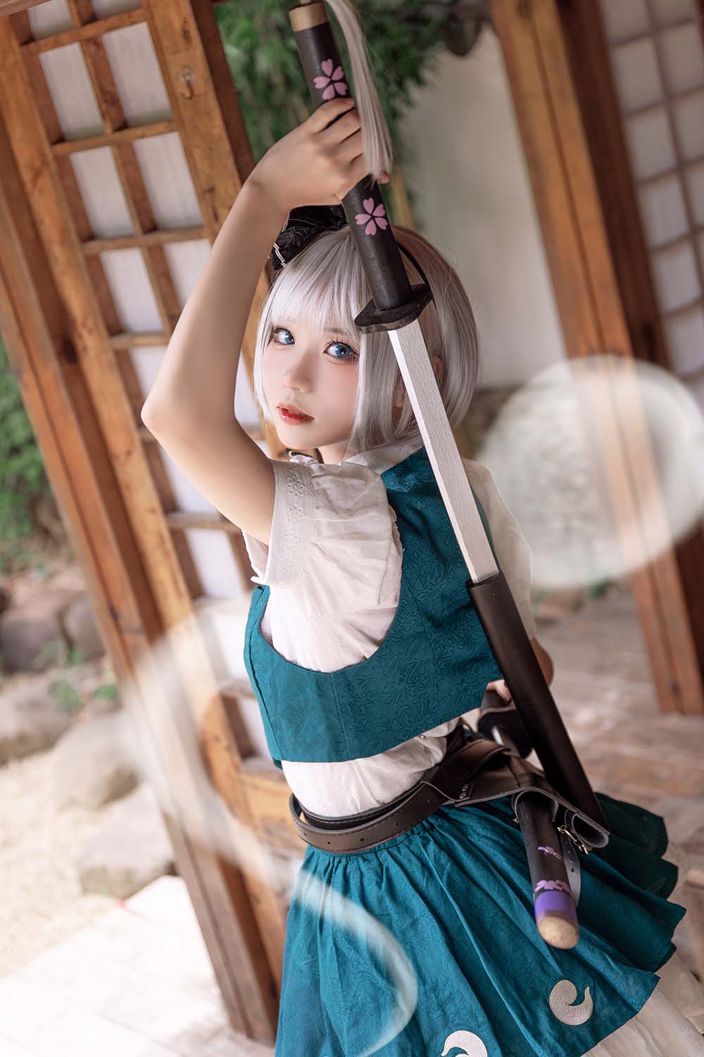 花柒Hana – 魂魄妖梦 Cosplay-第1张
