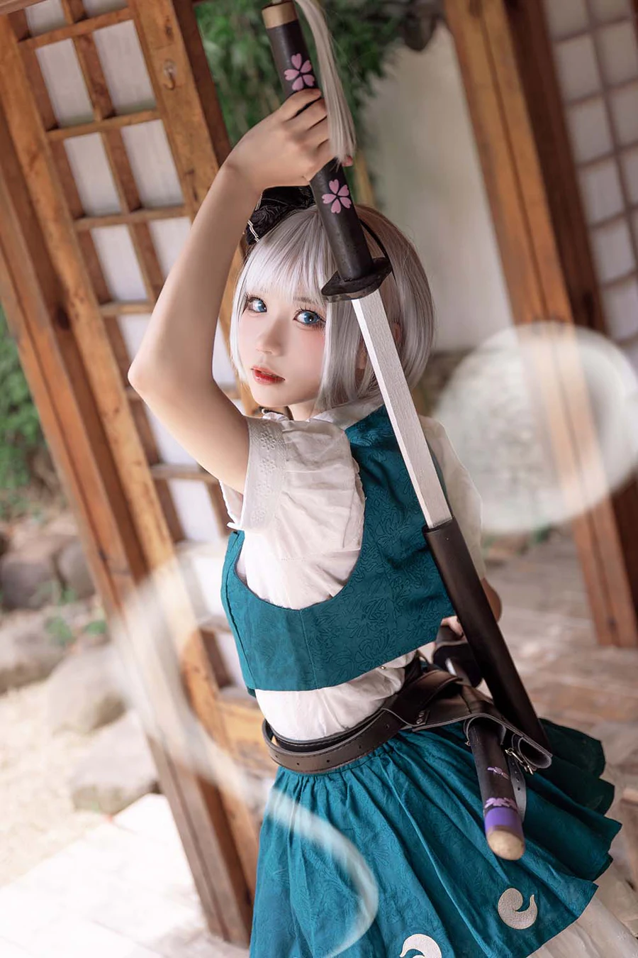 花柒Hana – 魂魄妖梦 Cosplay-第1张