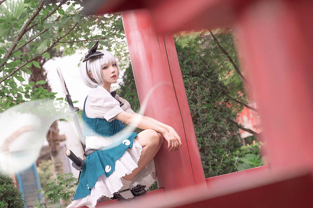 花柒Hana – 魂魄妖梦 Cosplay-第2张