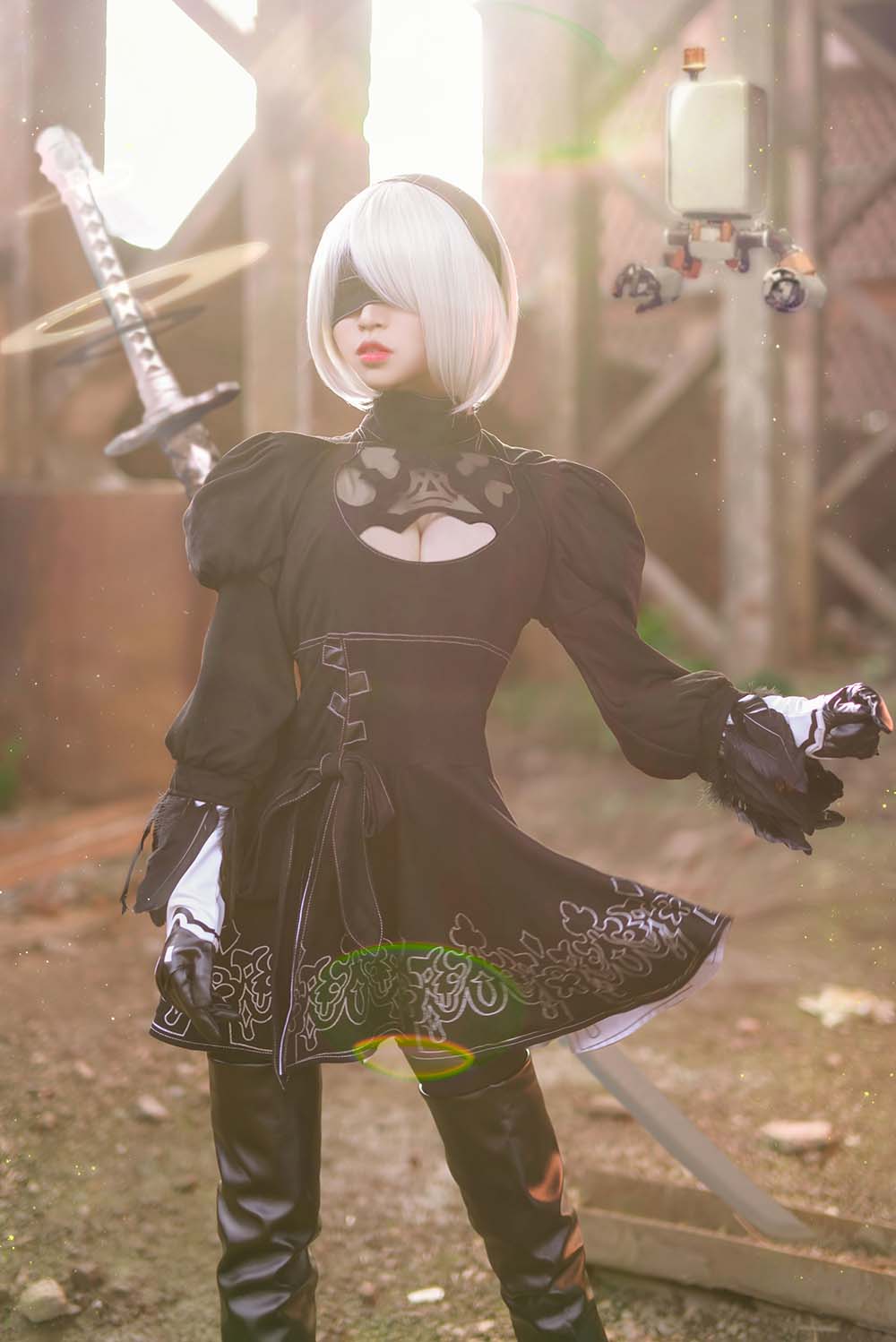 白易子教主 – 尼尔机械纪元 Cosplay-第1张
