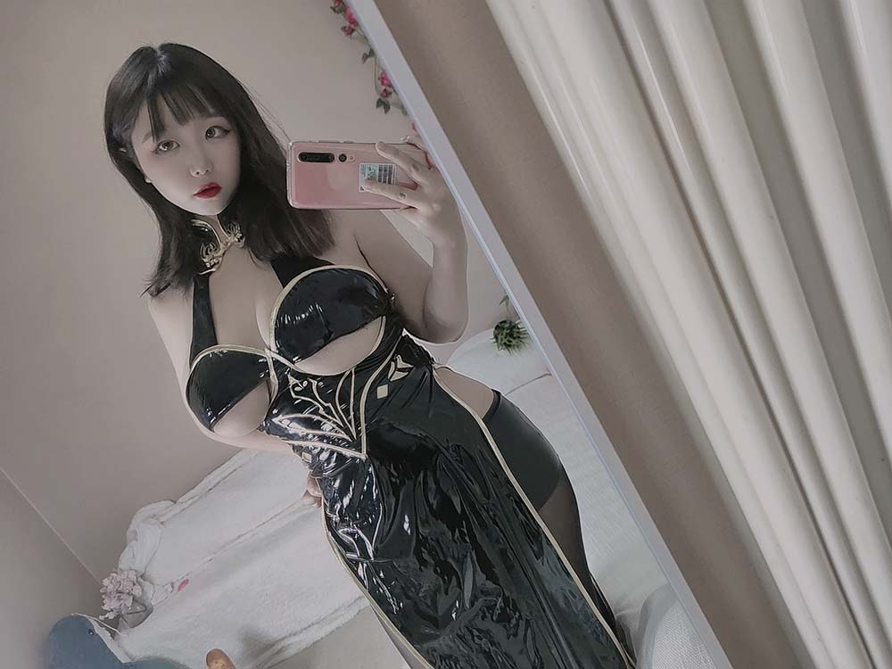 穆零Mu0 – 夜莺旗袍自拍 Cosplay-第1张