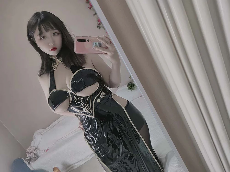 穆零Mu0 – 夜莺旗袍自拍 Cosplay-第1张