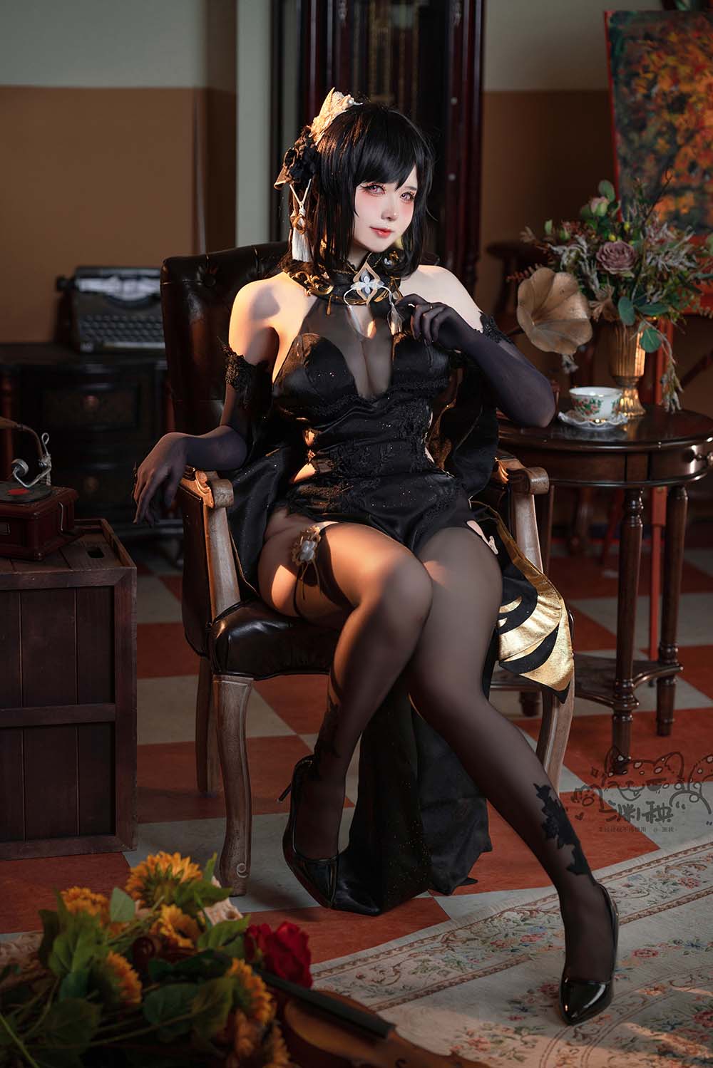 -渊秧- – 镇海旗袍 Cosplay-第1张