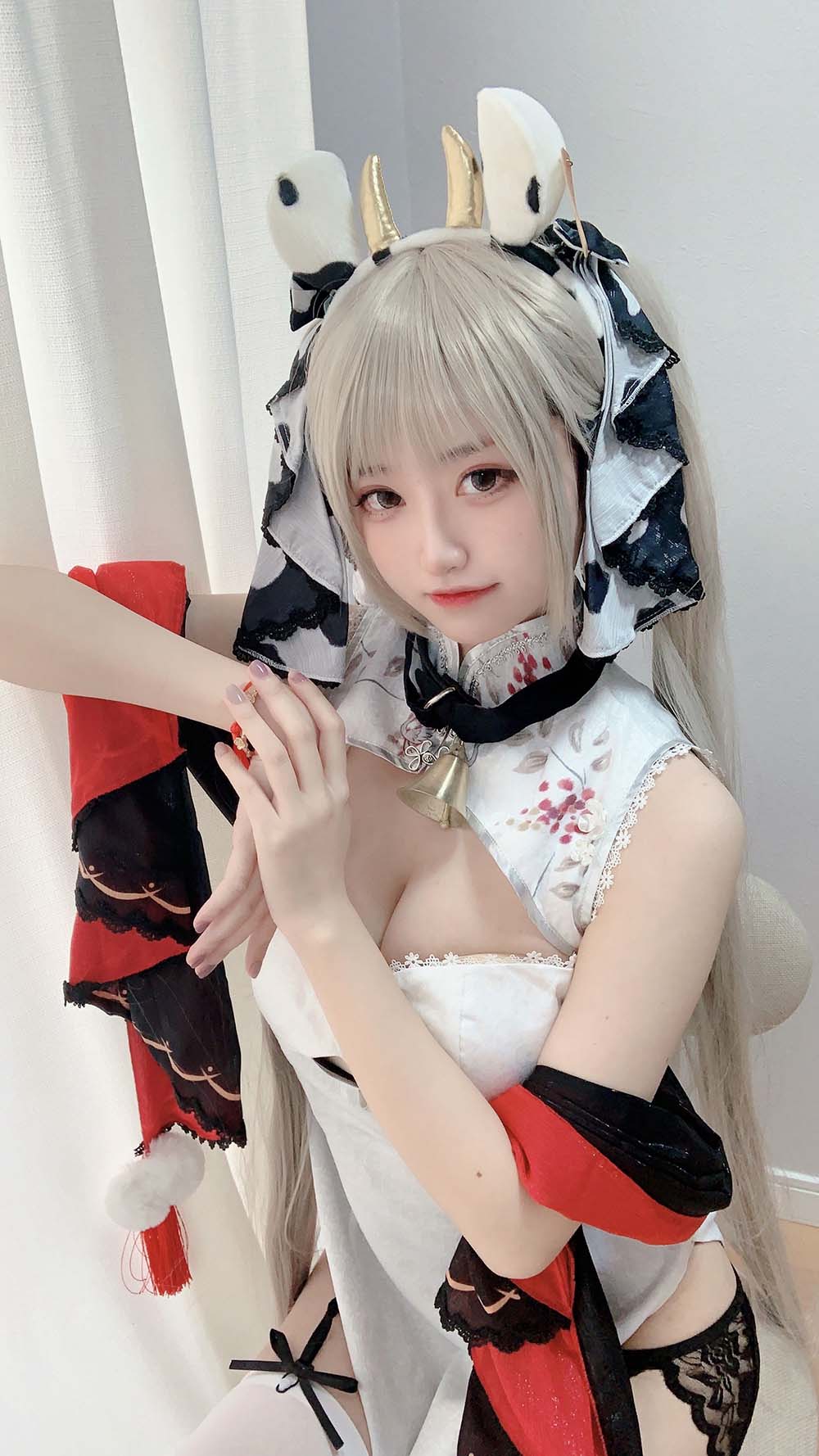 千阳(ちよ) – 可畏半身 Cosplay-第1张