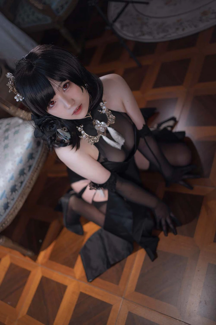 阿半今天很开心 – 镇海 Cosplay-第2张