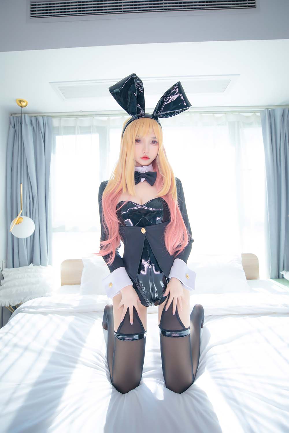 神楽板真冬 – 海梦兔女郎 Cosplay-第2张